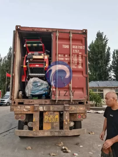 bale wrapper shipping site
