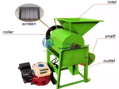 Cấu trúc máy bóc vỏ đậu phộng