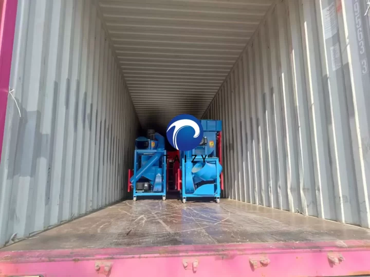 落花生殻除去機
