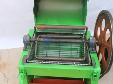 Cấu trúc bên trong máy bóc vỏ đậu phộng