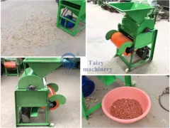 Chi tiết máy bóc vỏ đậu phộng