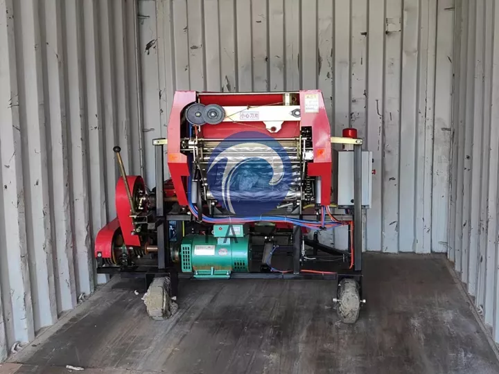 wrapping and baling machine