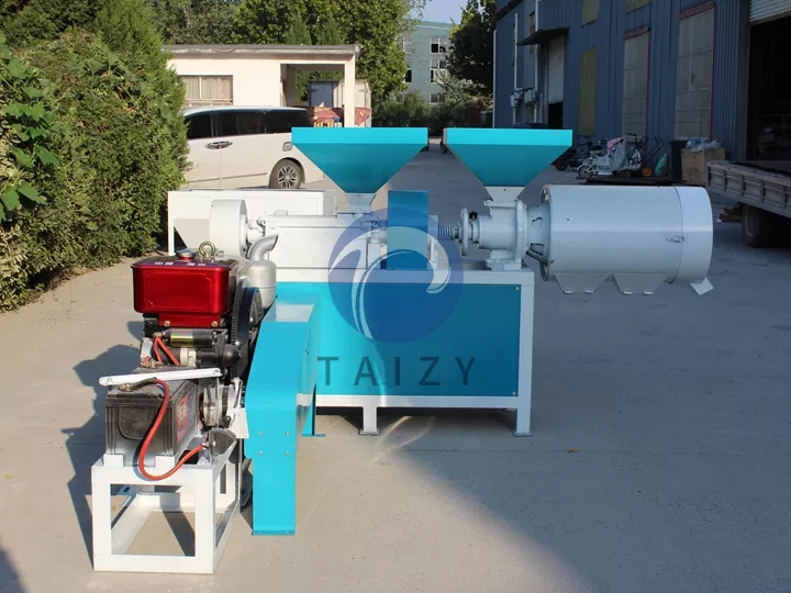 corn grits making machine