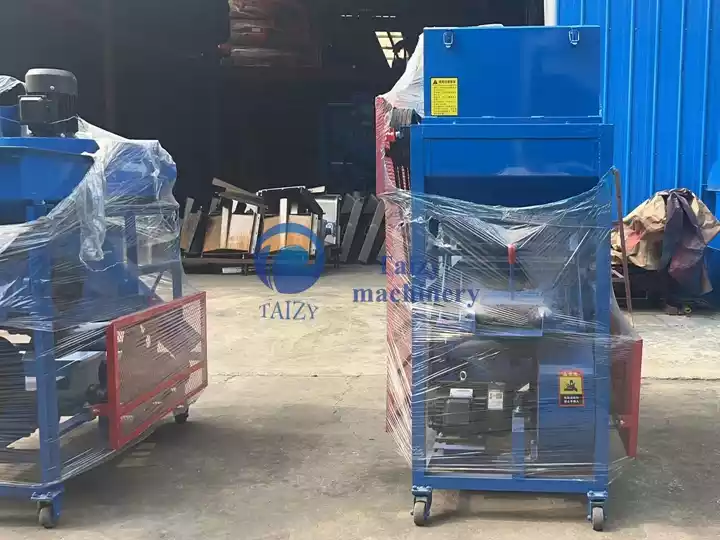mesin pembersih dan pengupas kulit kacang tanah