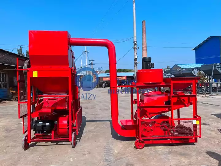 máy bóc vỏ đậu công nghiệp