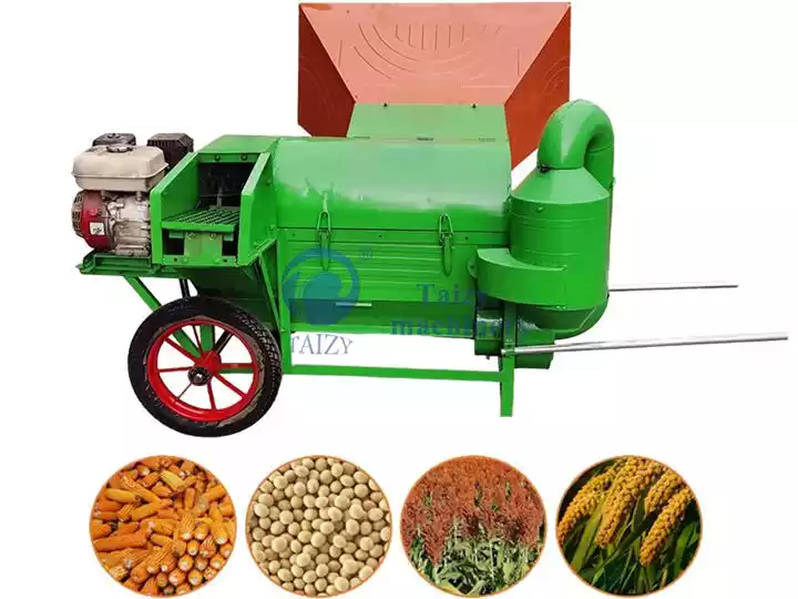 Máquina debulhadora para arroz, trigo, milho