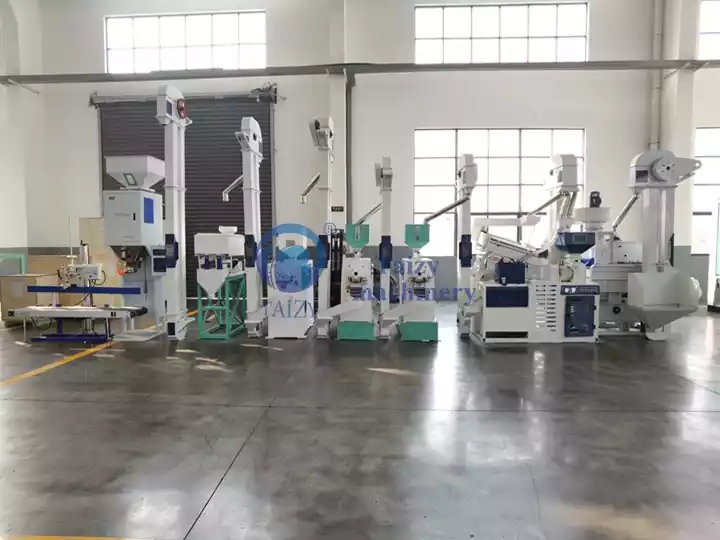 白米製造ライン