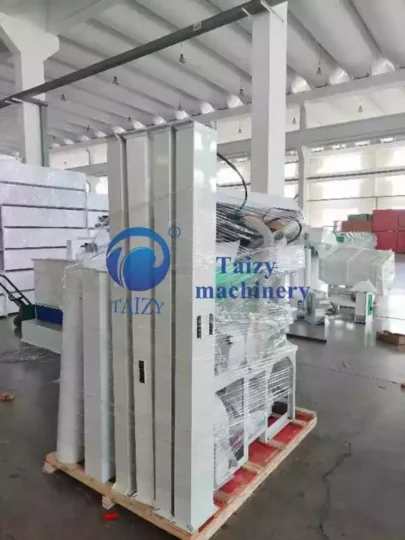 complete rice processing plant