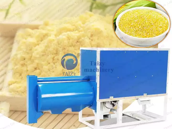 Máquina para fabricar arena de maíz