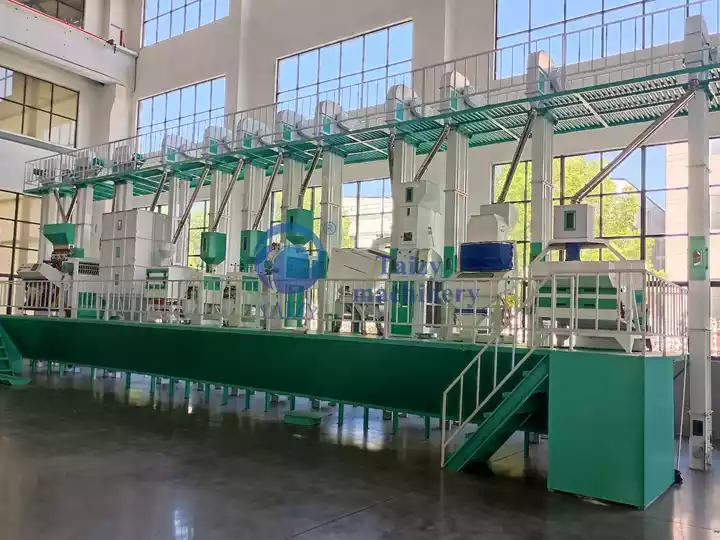 40Ton/Day Automated Paddy Husking And Milling Line With Affordable Price