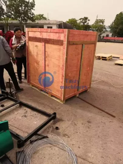 máquina de colheita de amendoim