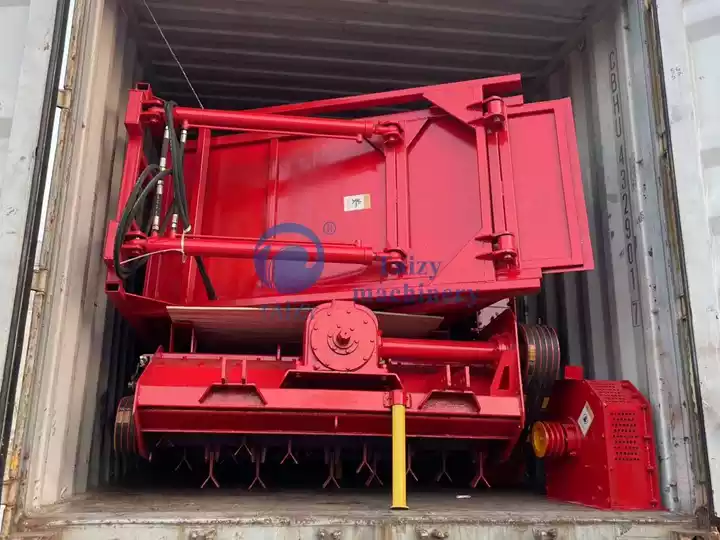 silage harvester recycling machine