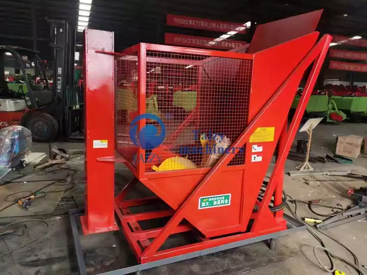 silage crushing and recycling machine