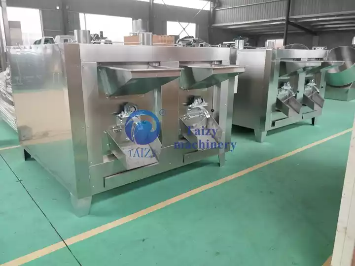 roasted nut production machine