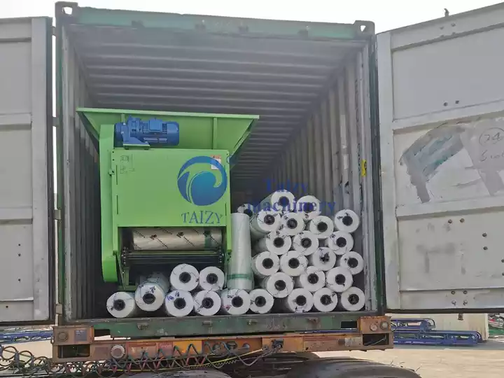 máquina de envoltura para pacas de ensilado