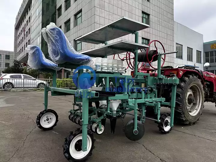 Transplantateur de jeunes plants de pivoine