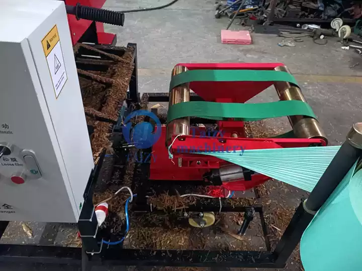 estructura de la máquina de empacado y envoltura de ensilado