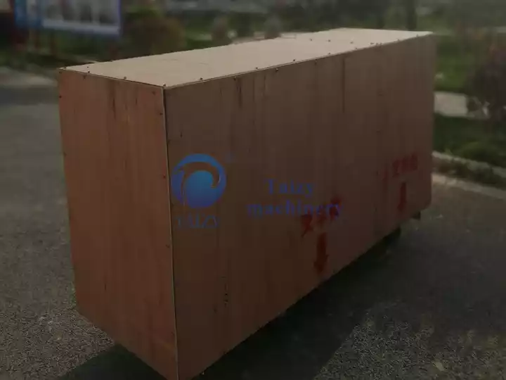 máquina pronta para enviar para Togo