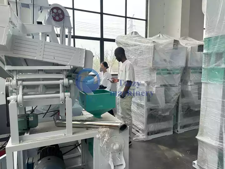 稻谷加工线