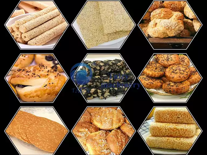 تل کے چھلکا اتارنے والی مشین کے استعمالات