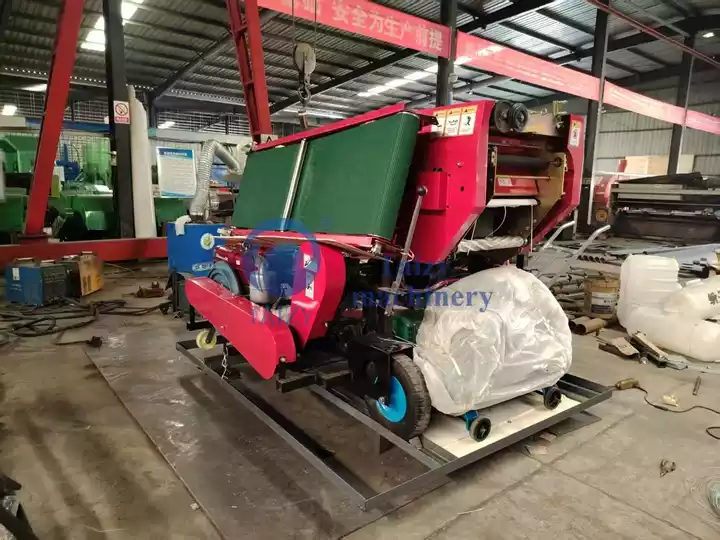 silage feed baler wrapper machine