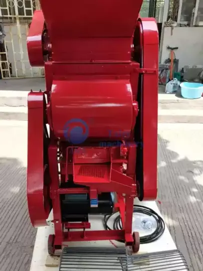 máy bóc vỏ đậu phộng tự động