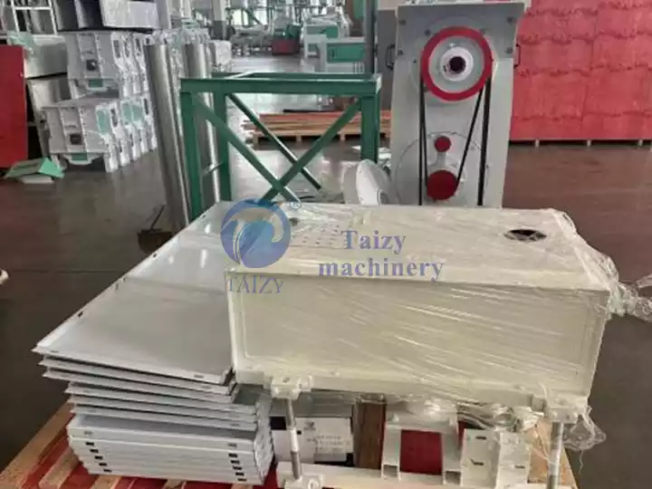 unidade de polimento de arroz branco