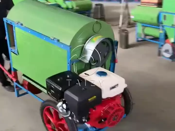 rice threshing machine