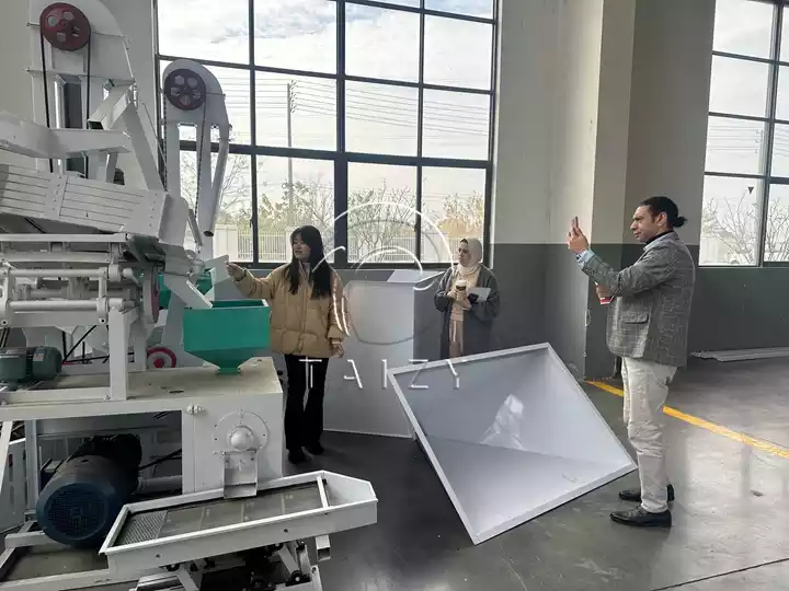 سفید چاول پروسیسنگ لائن