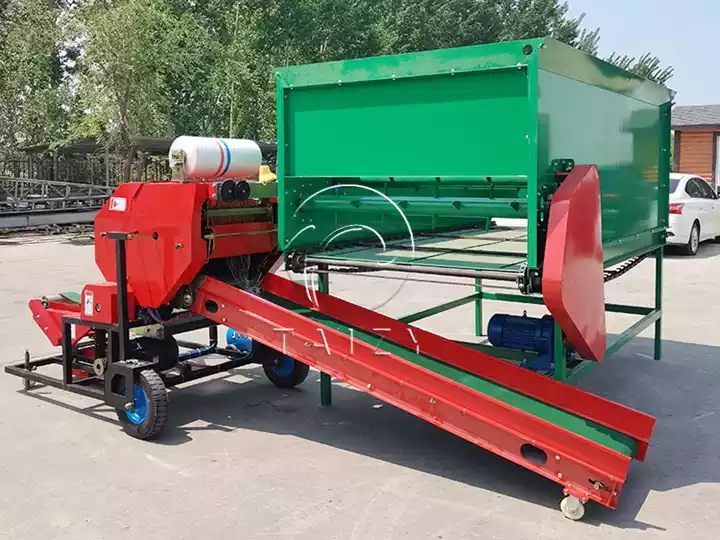 mashine ya kutengeneza bale za silage forage