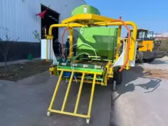 large round bale wrapper
