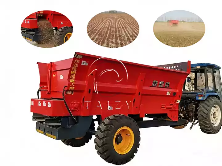 Fertilizer Spreader Truck | Tractor Manure Spreading Machine