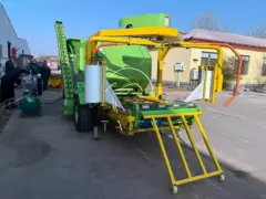 silage bale packing machine