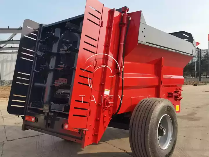 Gari la kusambaza kinyesi cha mviringo wa wima