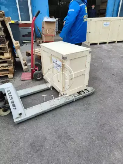 育苗盘播种机包装现场