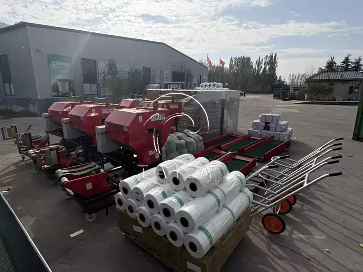 Silageballenverpackungsmaschinen