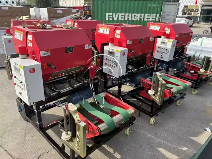 Silageballenpresse-Verpackungsmaschinen