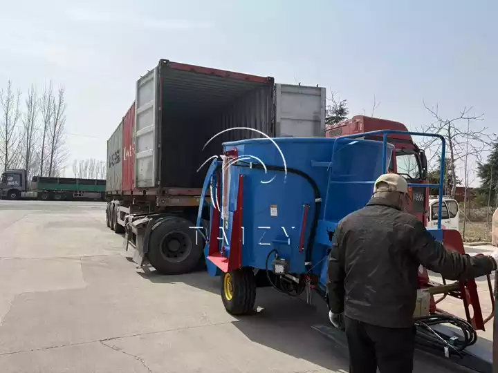 forage mixing and feeding machine for sale