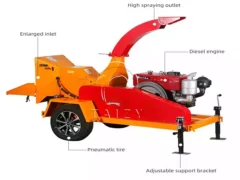 tree limb chipper machine structure