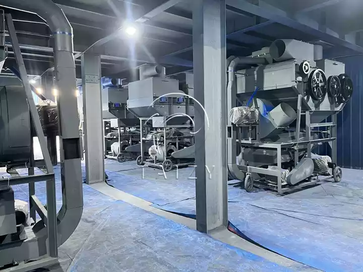 combined peanut sheller cleaner machines factory