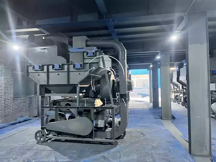 peanut shelling unit machines