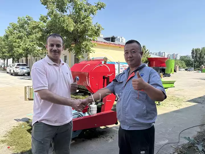 silage processing machines factory visit