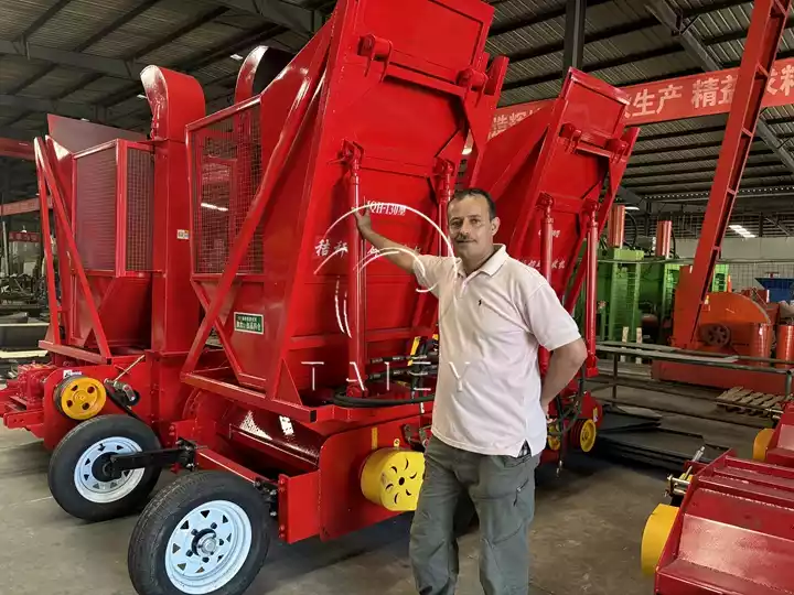 silage straw cutter harvester machine