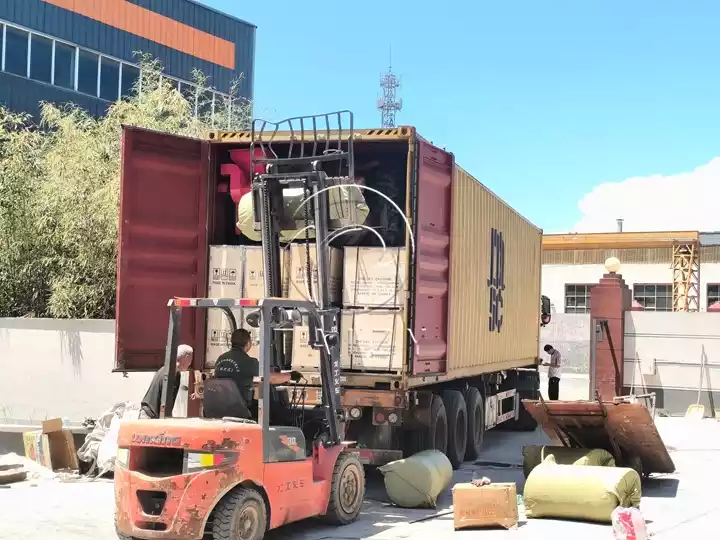 corn shellers shipped to Gambia