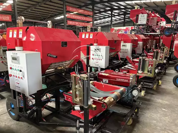 king grass baler wrappers