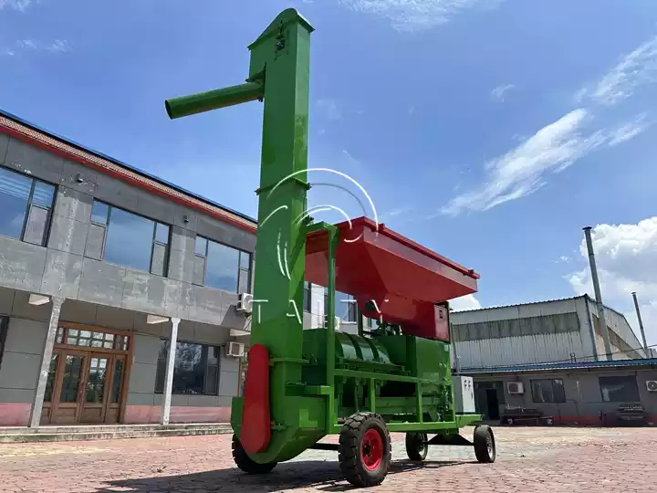 dry and wet corn threshing machine