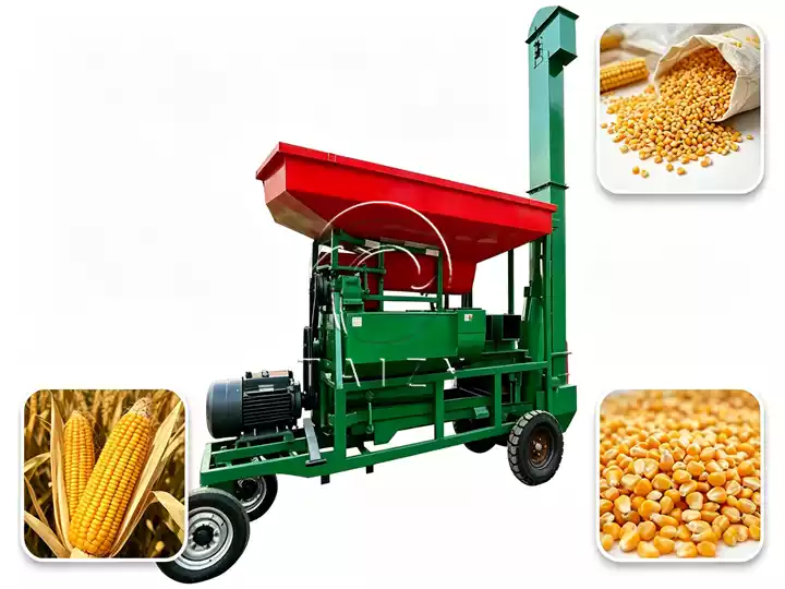 Wet And Dry Corn Thresher | 20‑30 Ton/H Industrial Mobile Maize Sheller