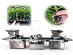automatic plug tray drum seeder machine