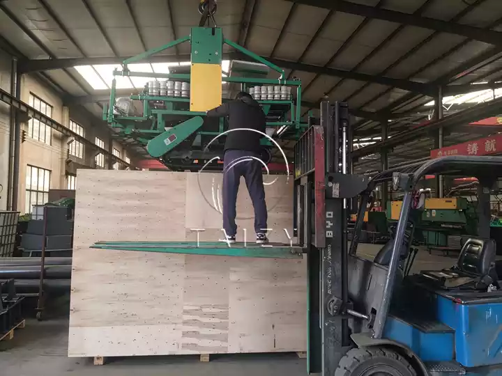transplanter machine packing site